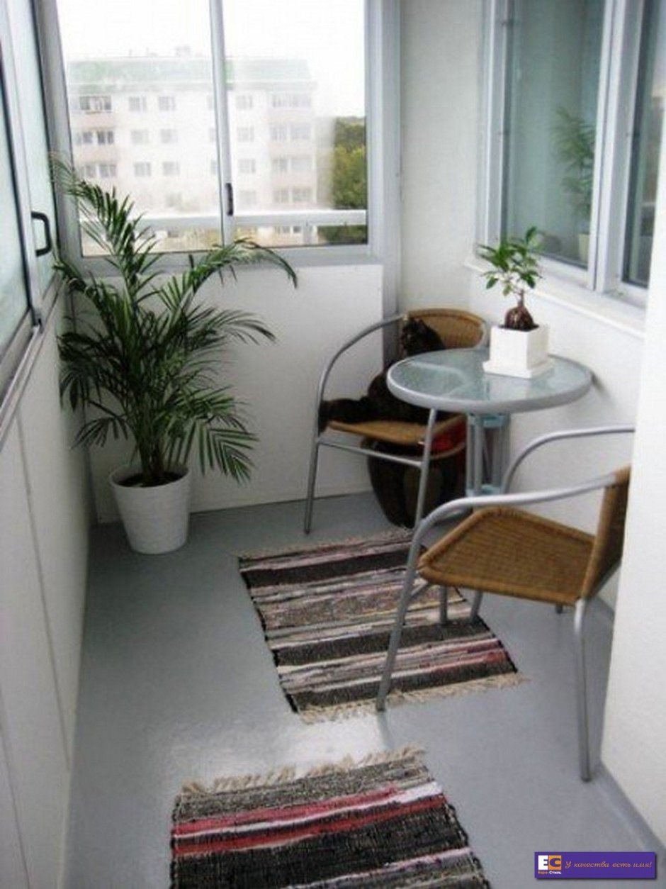 Интерьер лоджии