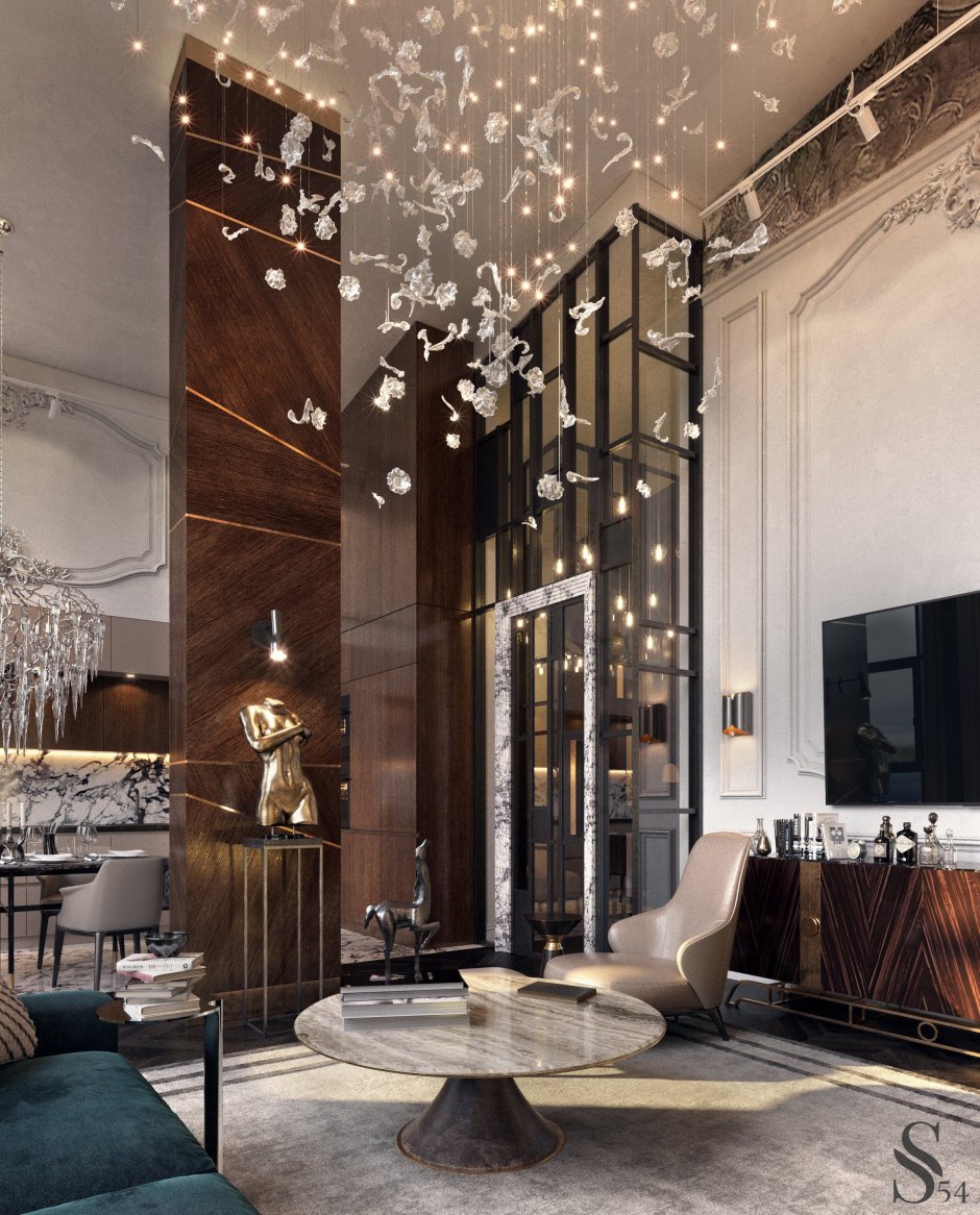 Luxury Mansion Interior спальни