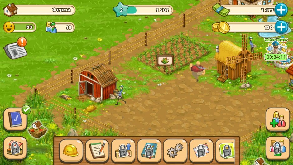 Игра ферма кукурузная