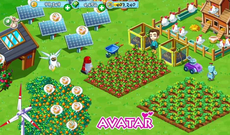 Игра ферма hay Day