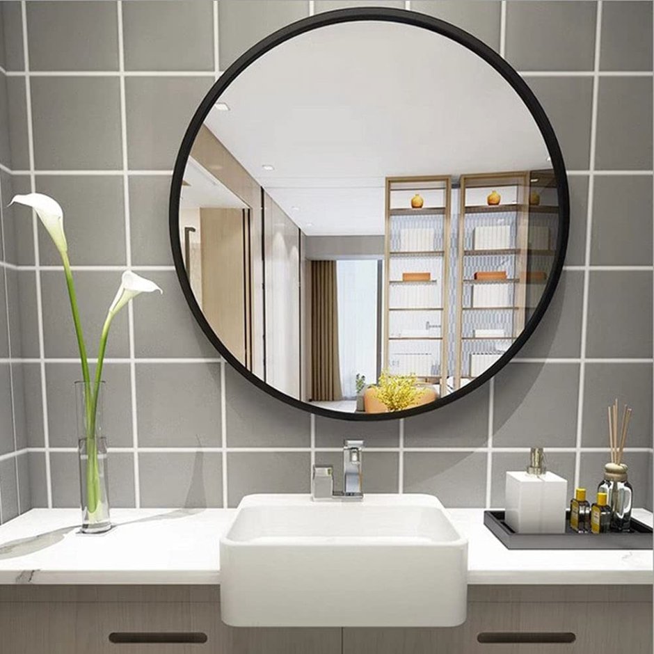 Зеркало для ванной цены. Зеркало круглое bellezza Ring 60 см. Круглое зеркало в ванную. Круглое зеркало в ванной. Круглое зеркало в ванной комнате.