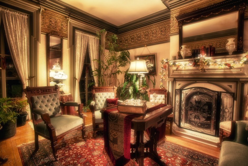 Спальня в британском стиле