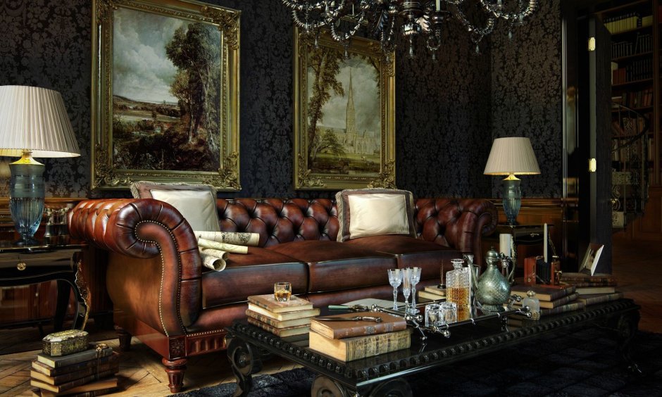 Барокко в интерьере 17 века Италия