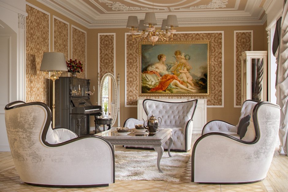 Венецианская штукатурка ар-деко