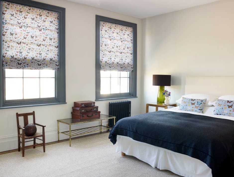 Рулонные жалюзи в спальню