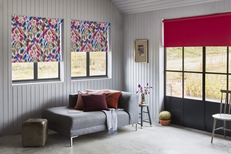 Рулонные шторы в зал