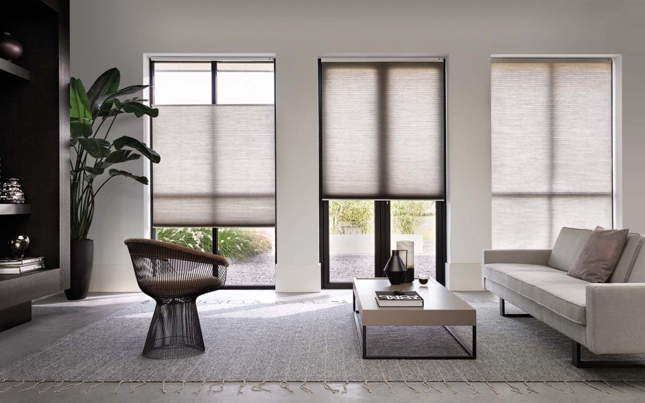 Жалюзи горизонтальные тканевые