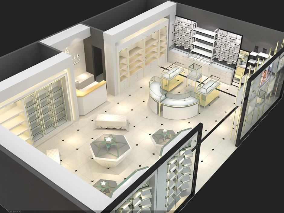 Jewelry Store Interior