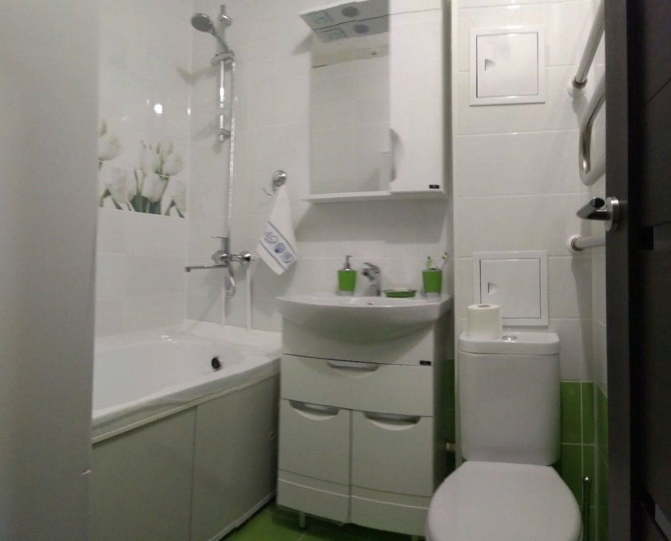 Мебель для маленькой ванной комнаты в хрущевке