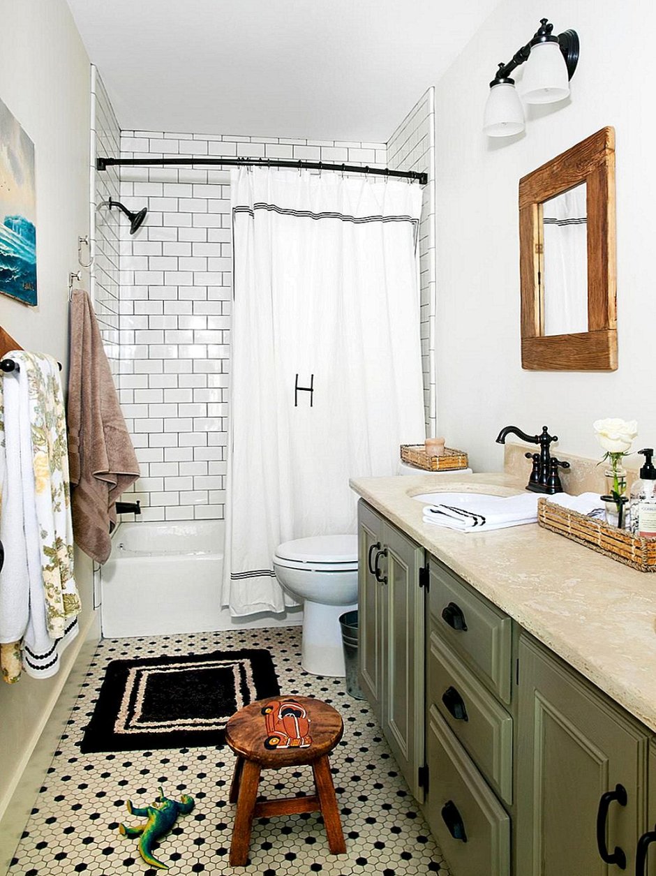 Уютная ванная комната