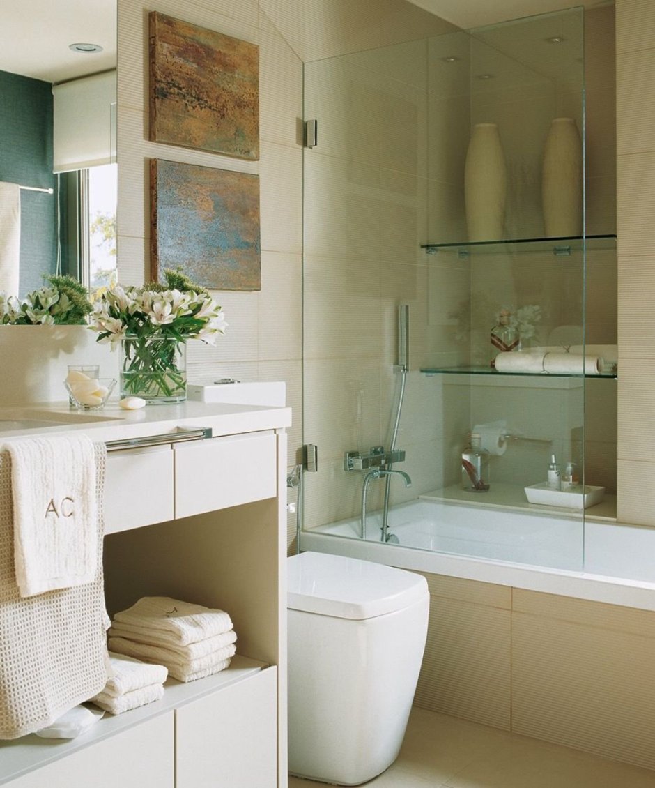 Уютная ванная комната