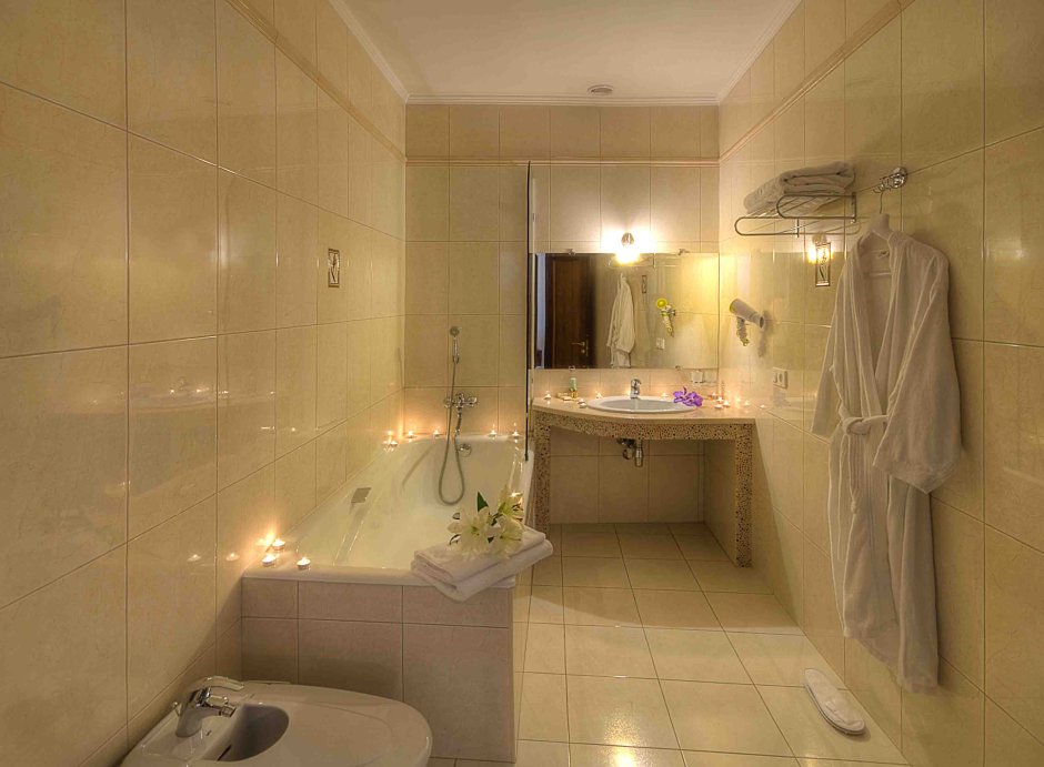 Ванная комната экостиль