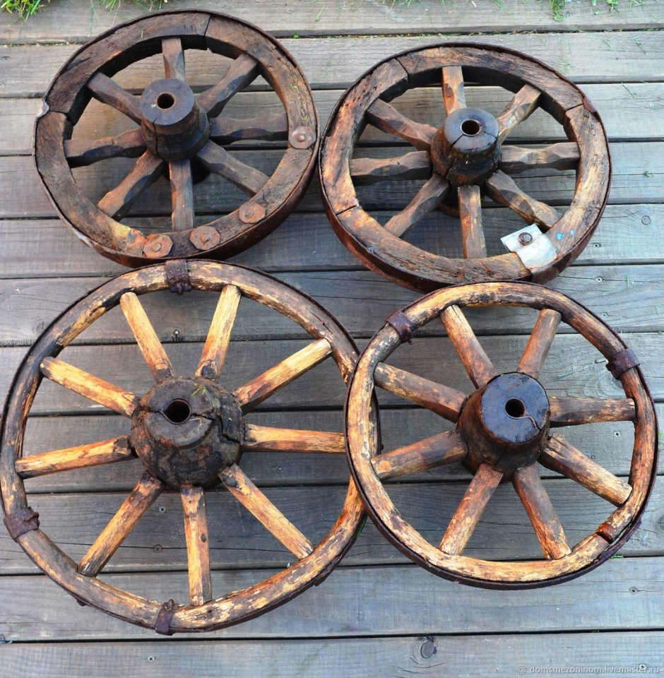 Деревянное колесо