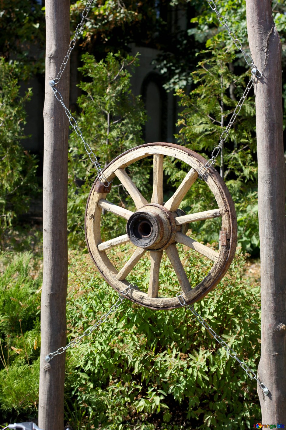 Деревянные колеса средневековье
