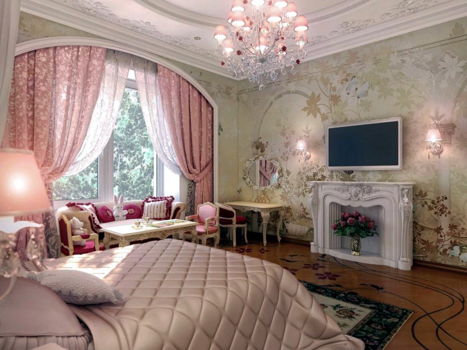 Декор гостиной комнаты