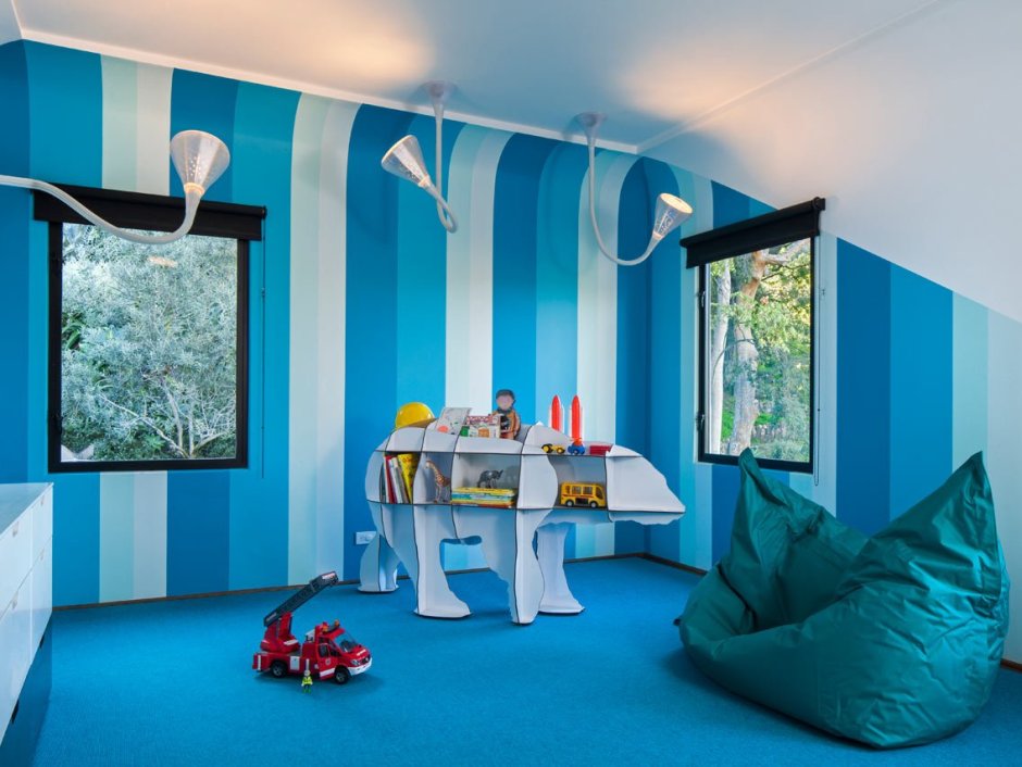 Покраска детской комнаты (75 фото)