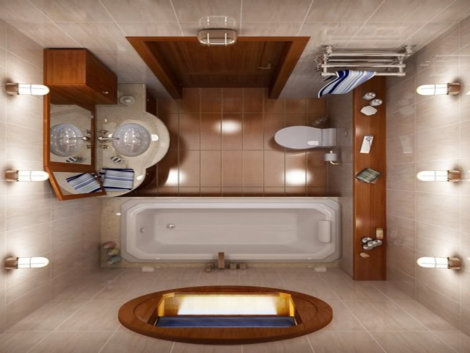 Санузел 3ds Max