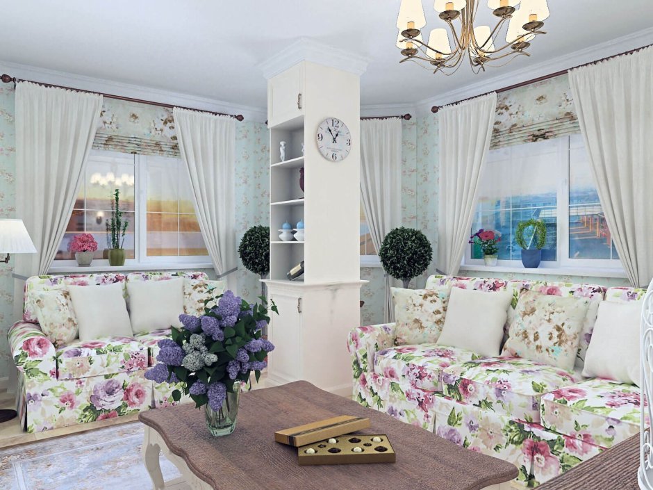 Гостиная Прованс