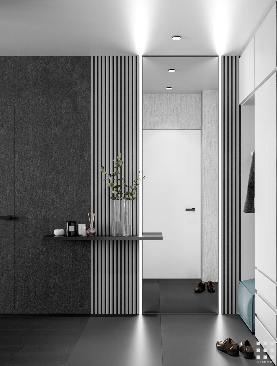 Реечная перегородка, 100х50х2500мм