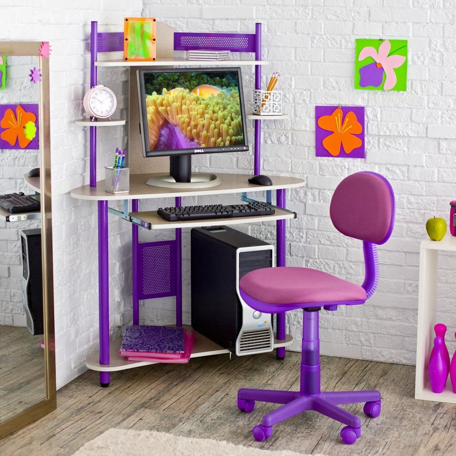 Компьютерные столы для девочек