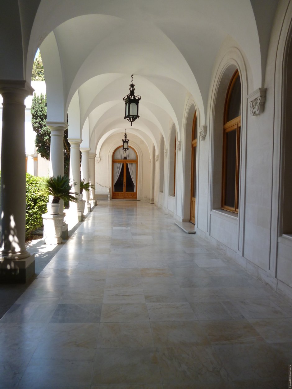 Ливадийский дворец внутри