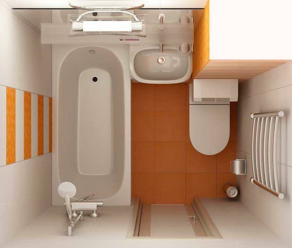 Дизайн ванны и туалета в хрущевке (67 фото)