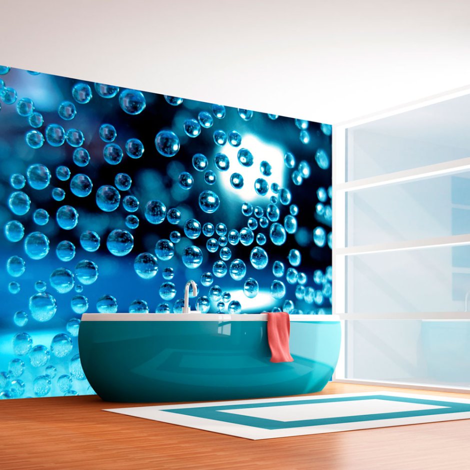 Плитка в ванную с пузырьками