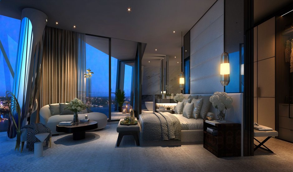 Интерьер пентхауса