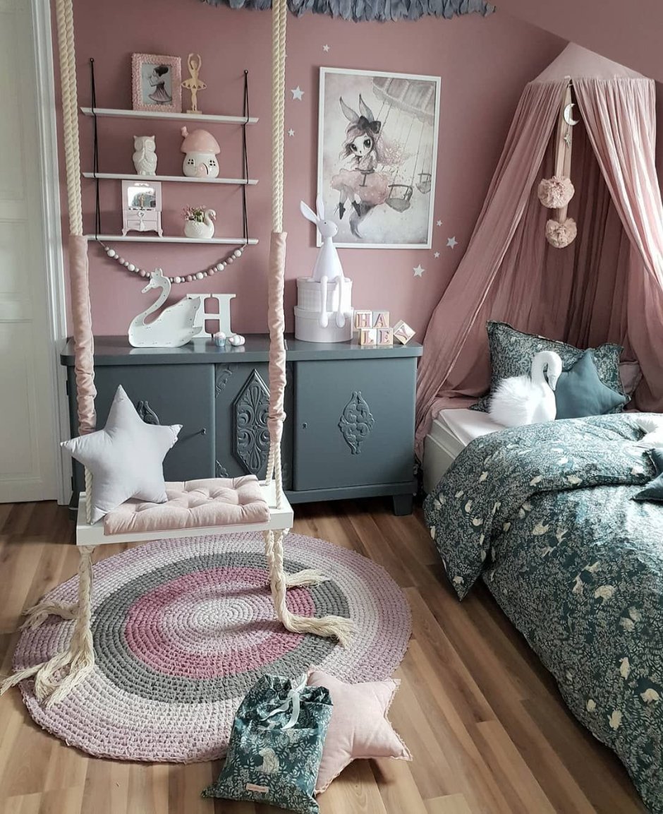 Уютные комнаты для подростков девушек