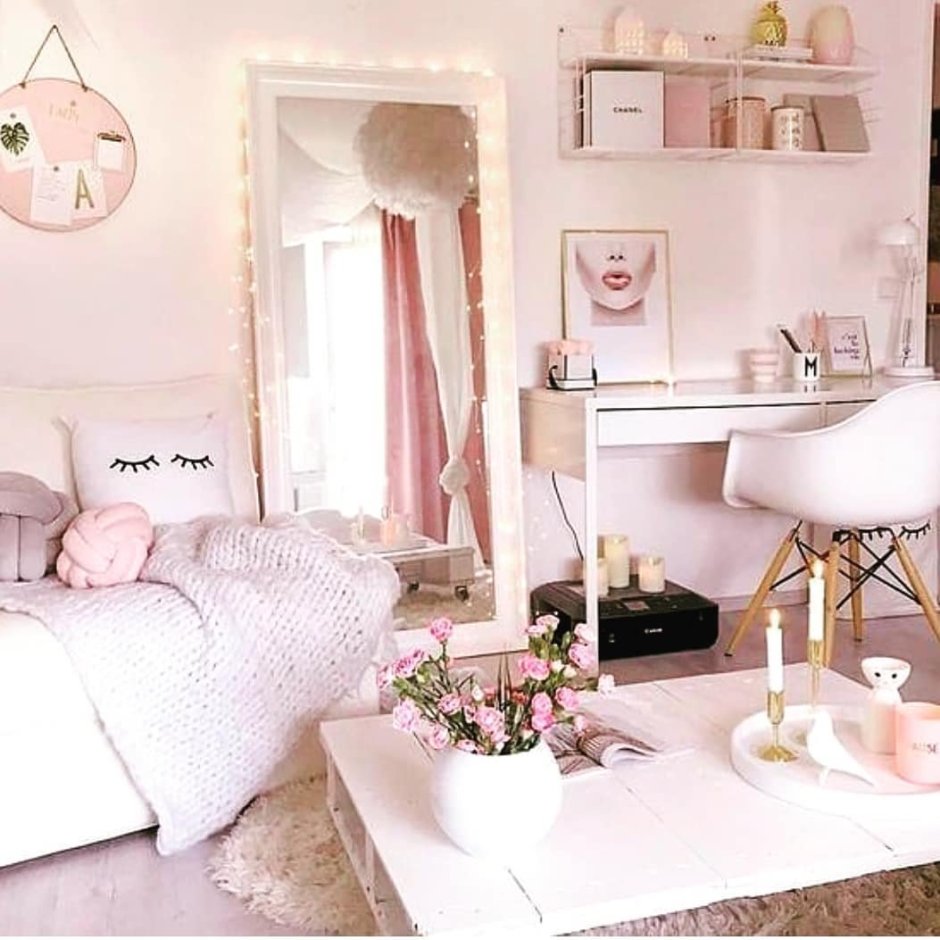 Декор девичьей комнаты