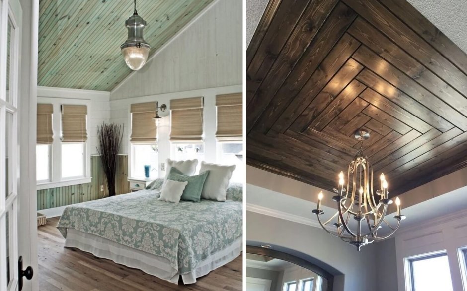 Отделка потолка