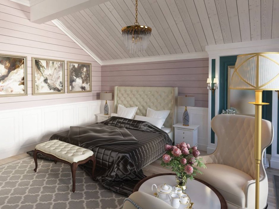 Вагонка штиль белая