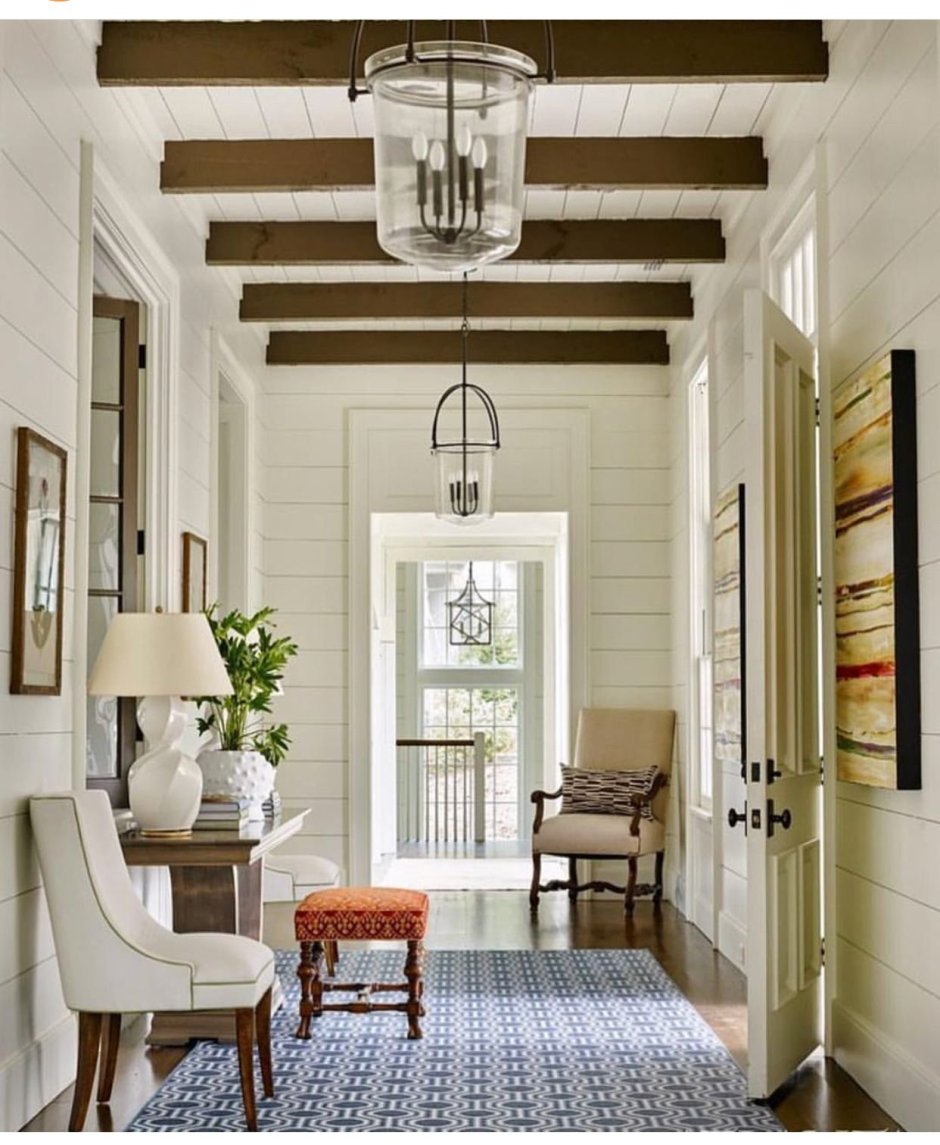 Красивые деревянные потолки