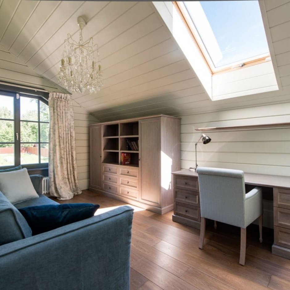 Необычные деревянные потолки