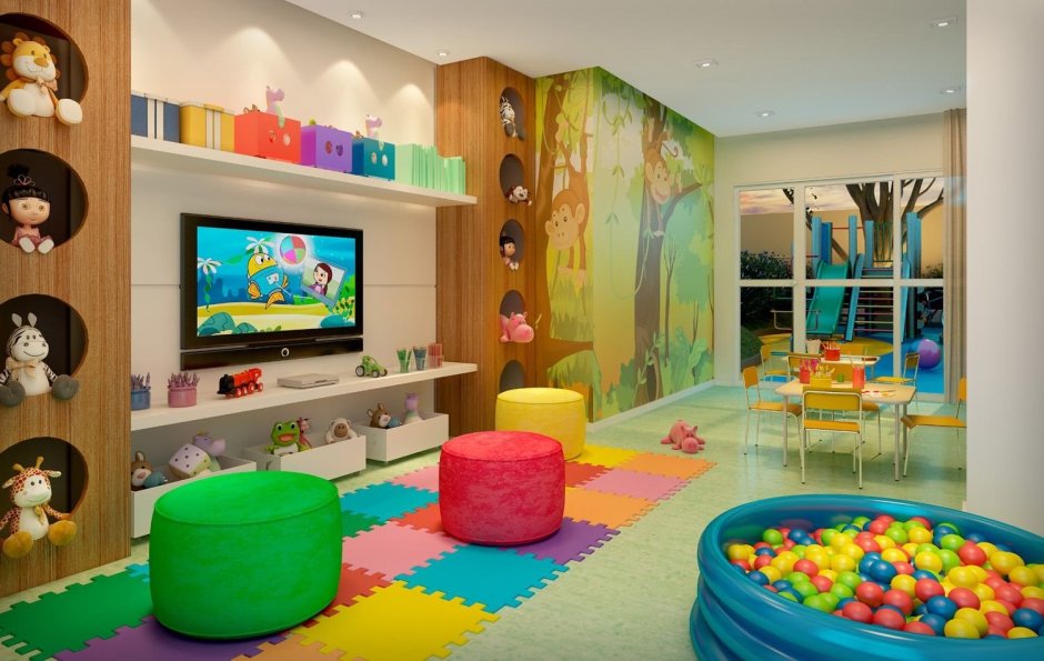 Minecraft Kids Playroom