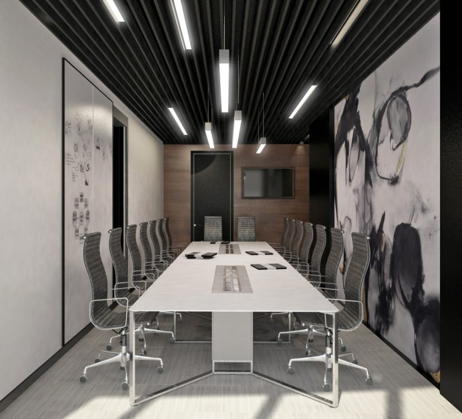 Дизайнерская переговорная комната