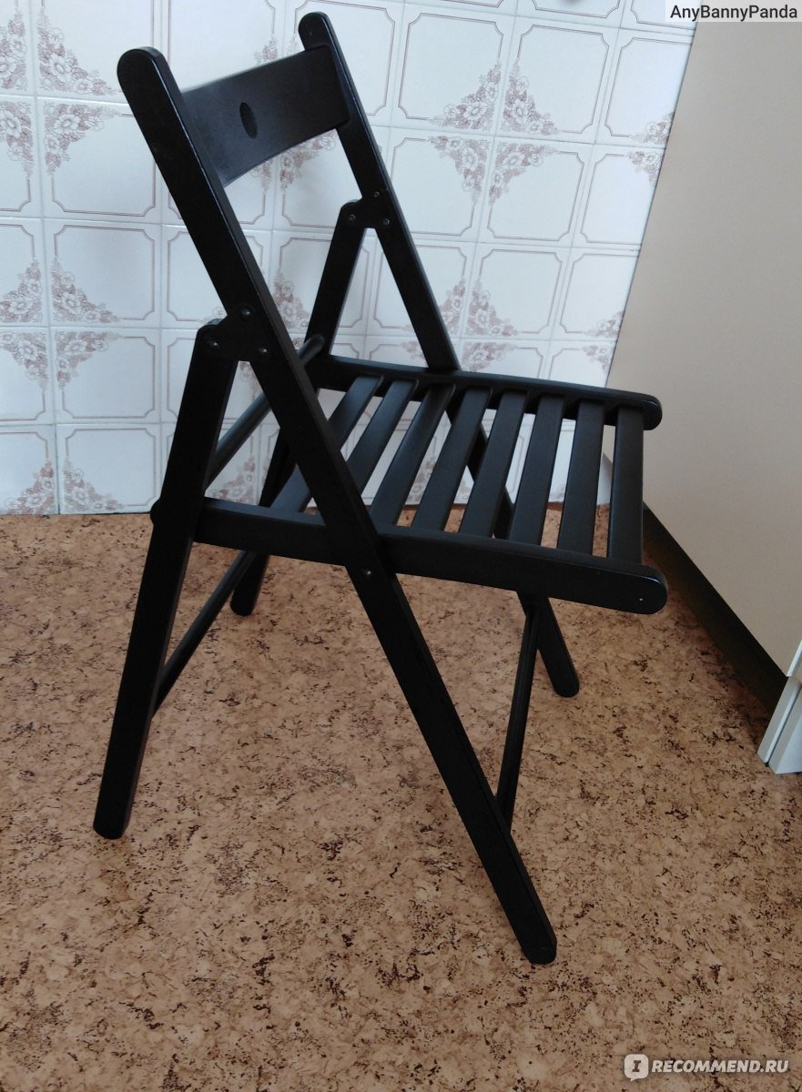 Терье стул складной, черный 1 249 ₽
