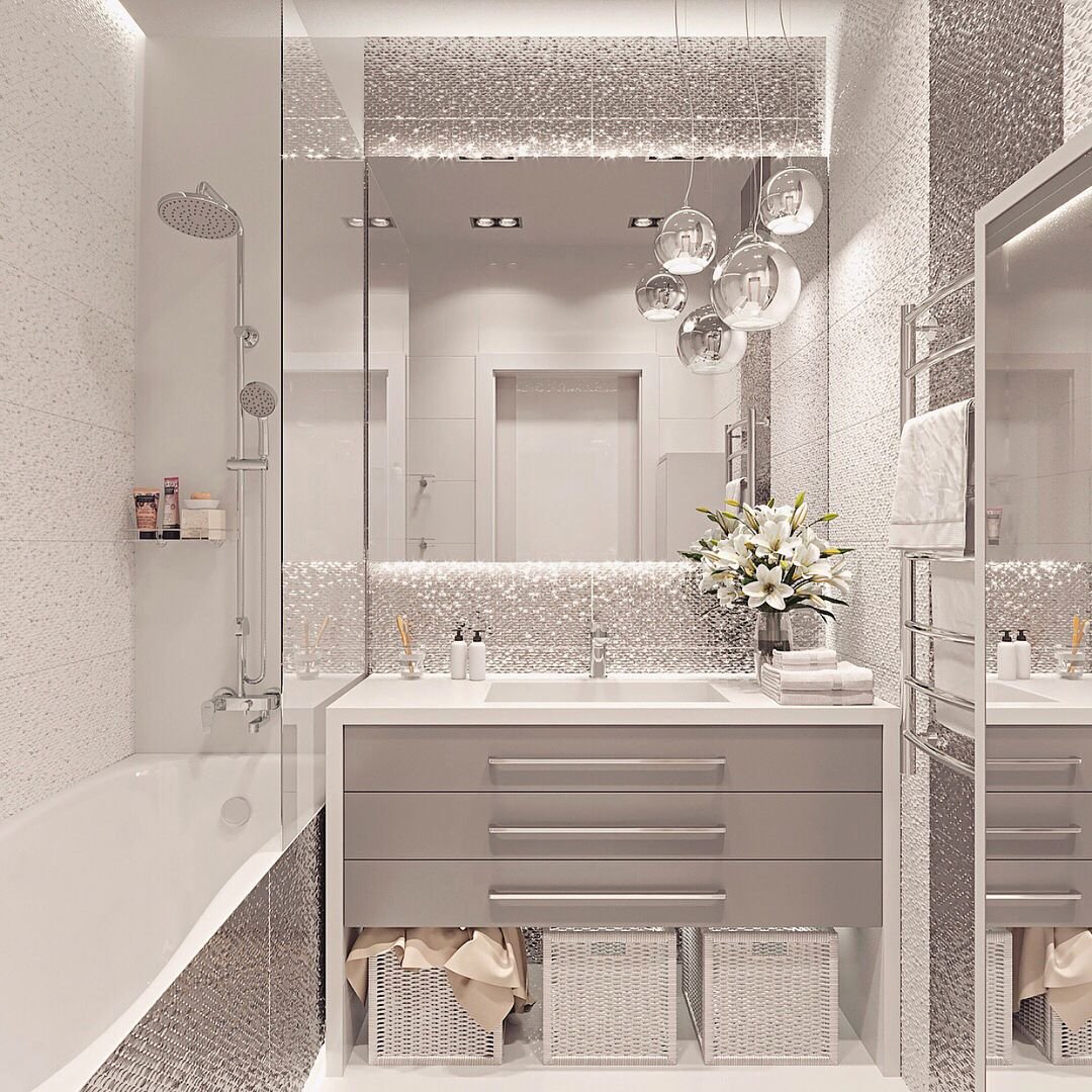 лучшие дизайны маленьких ванных комнат фото