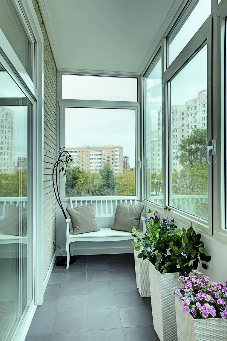 Плитка для французского балкона