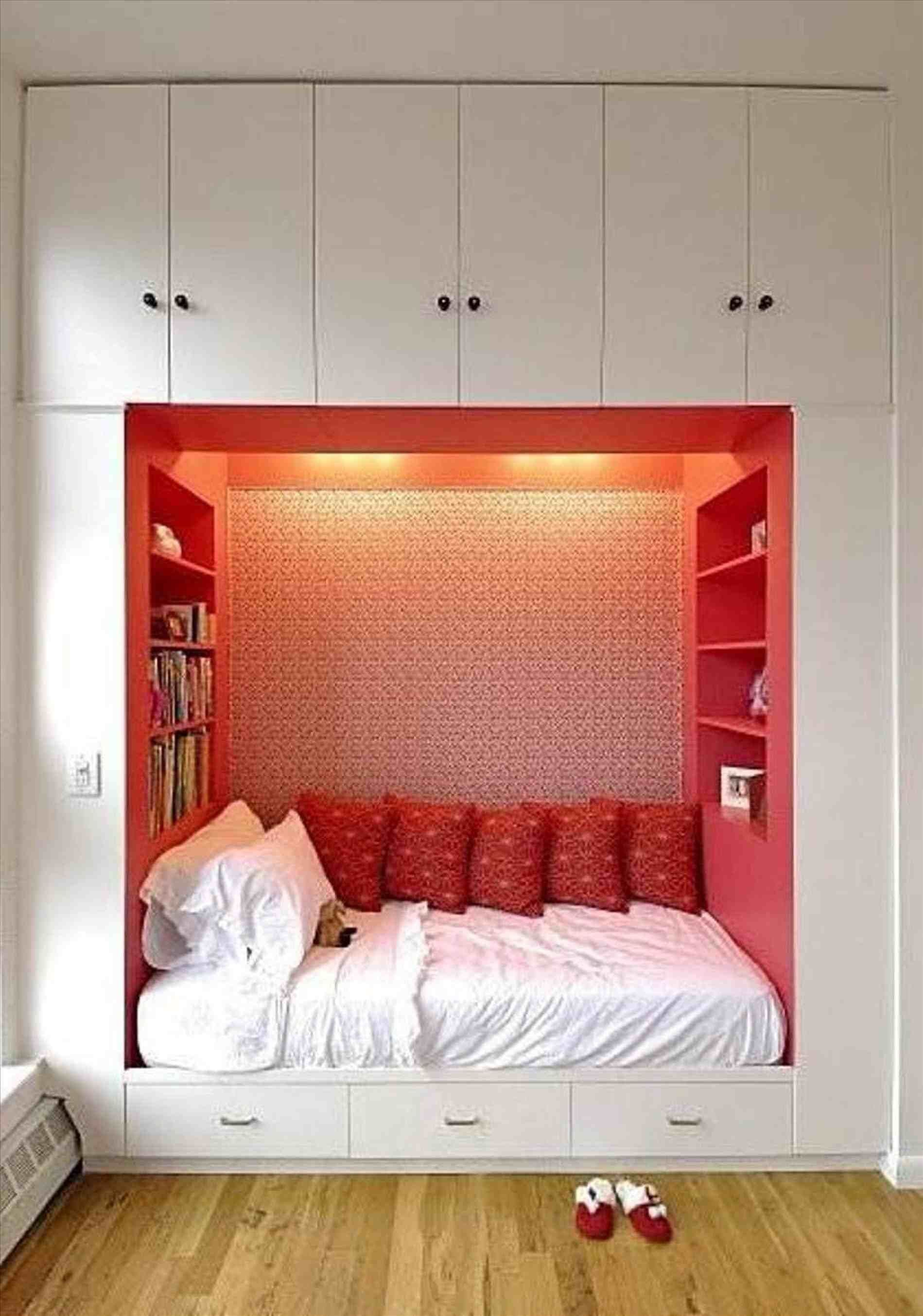 встроенный шкаф маленькая комната