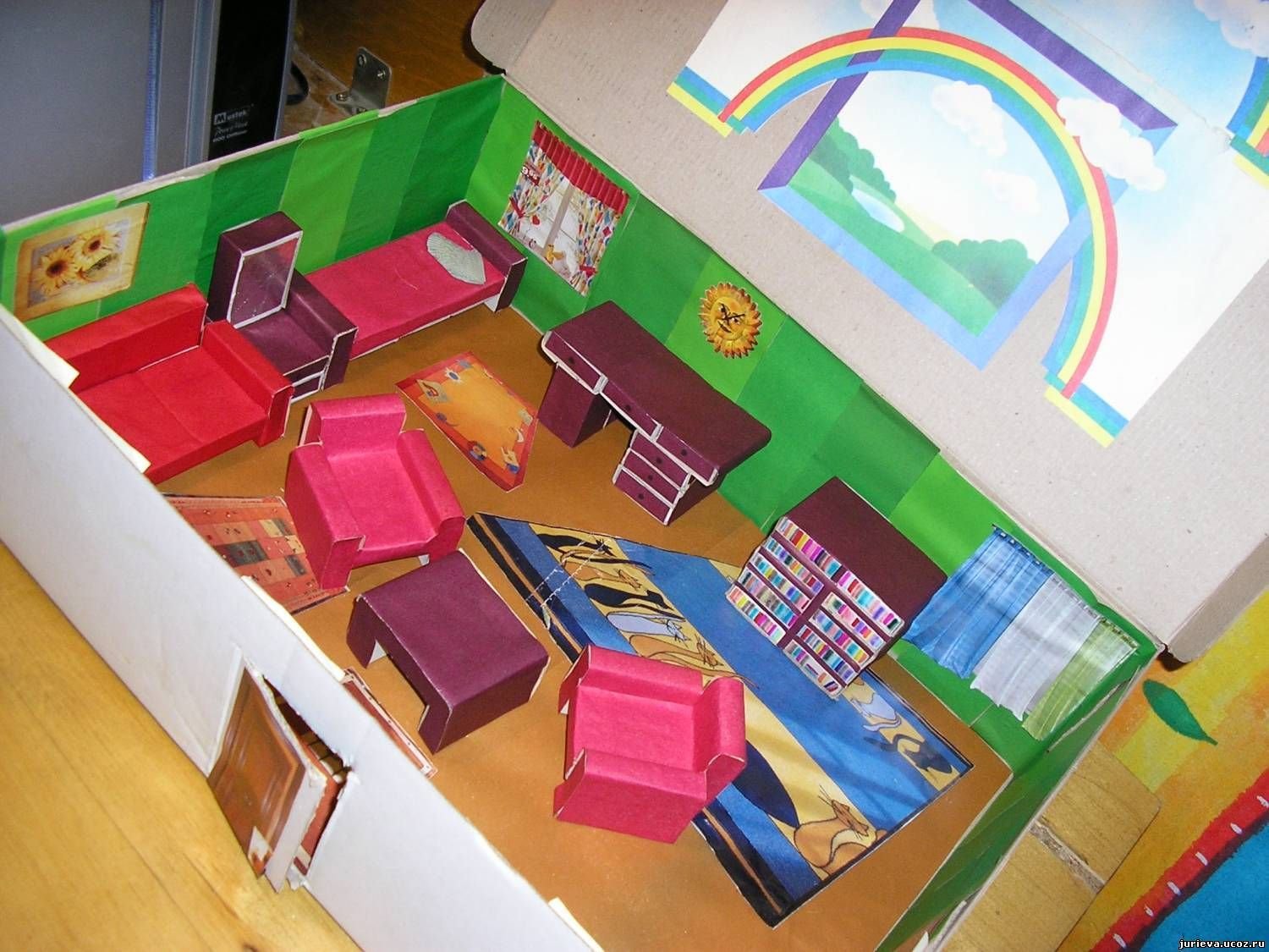 аппликация мебели в детском саду