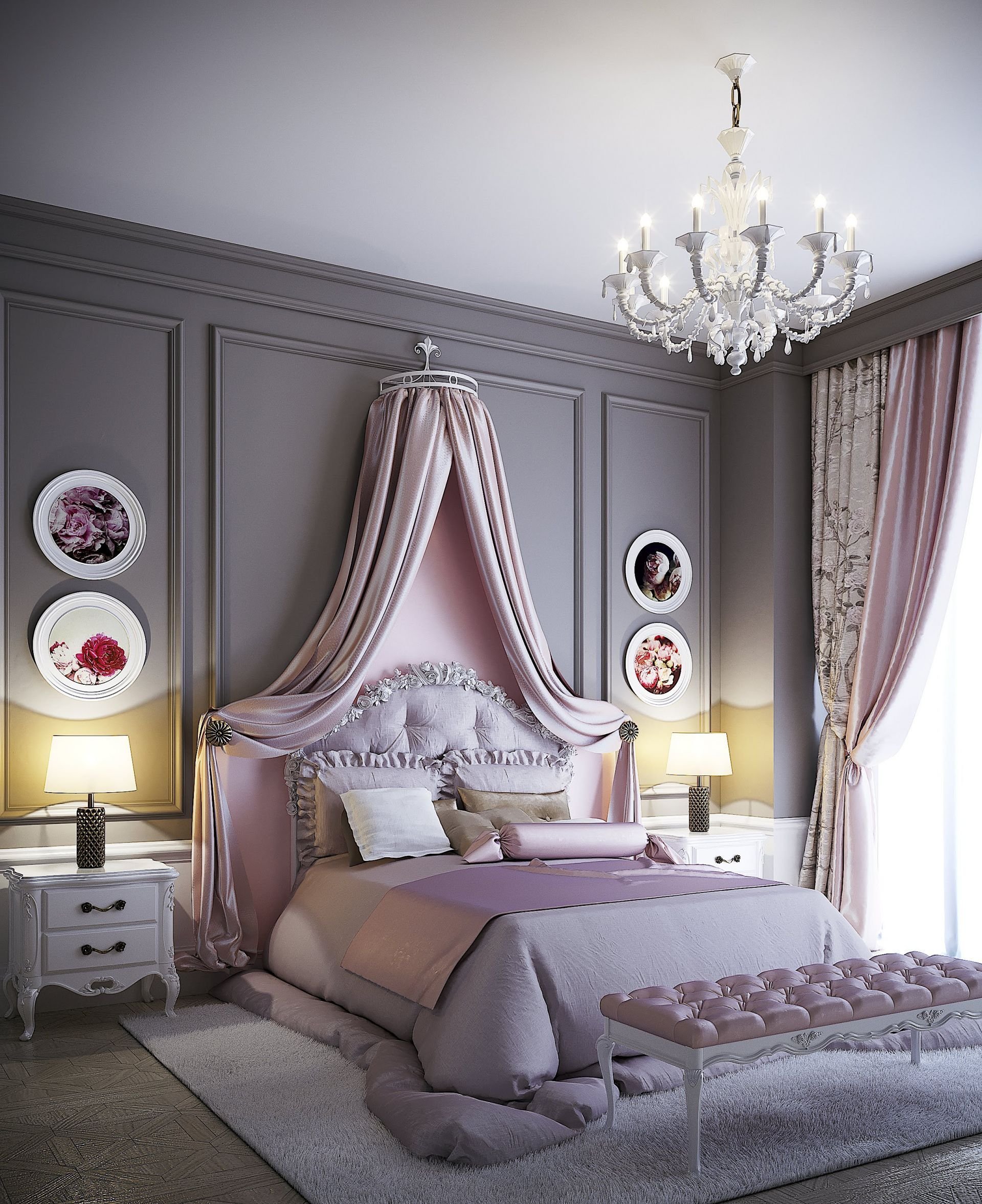 Спальня в розовых тонах. Розовая спальня. Спальня в розовом стиле. Розово серая спальня.