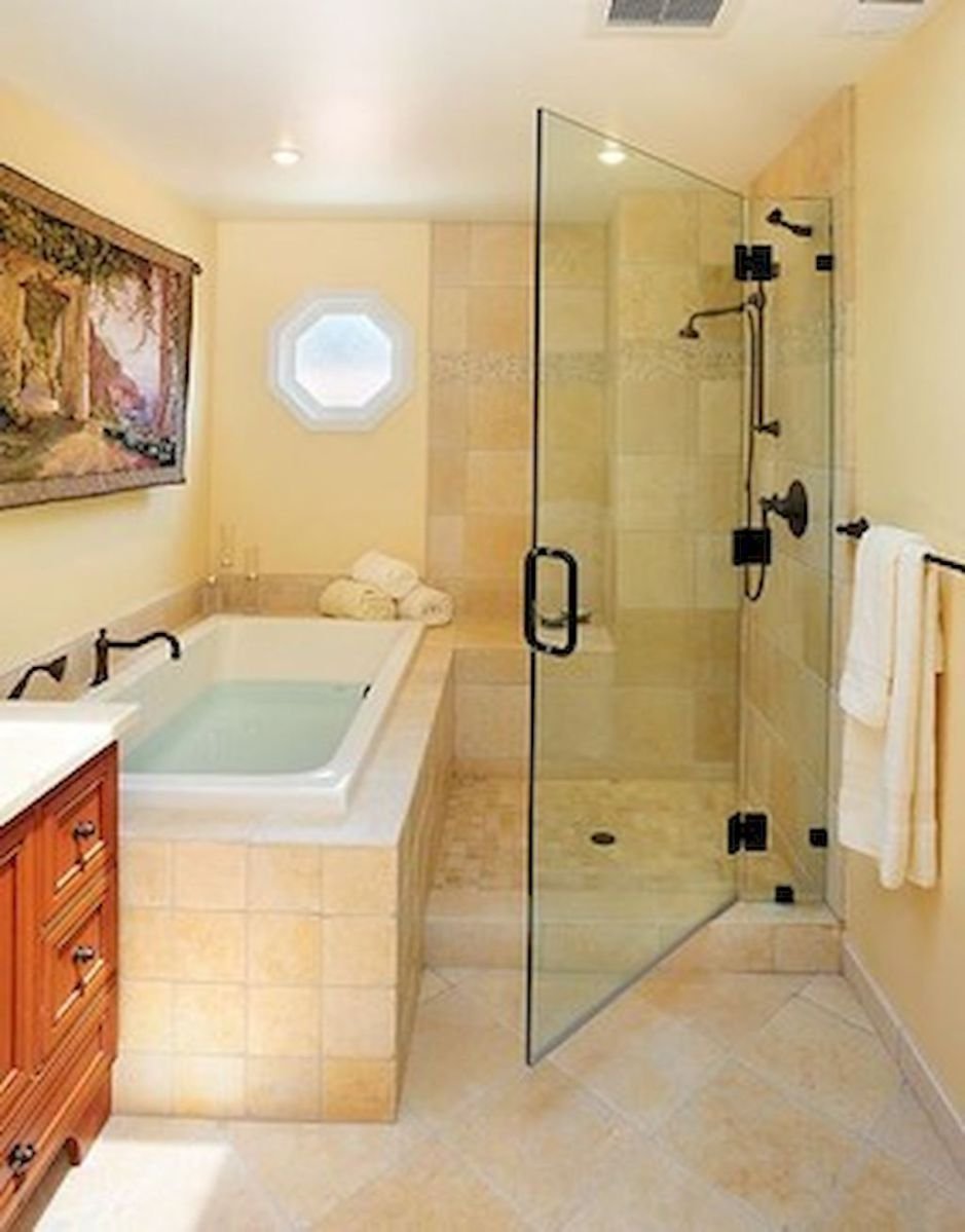 ванная с душем совмещенная фото