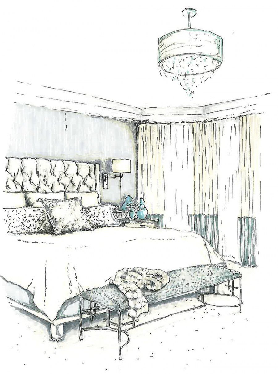 Рисунок на тему интерьер комнаты (66 фото)