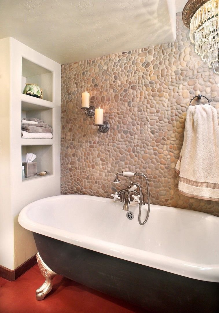 Декоративный бетон ванная комната