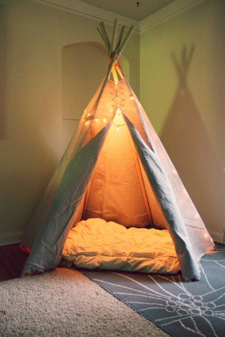 кровать в палатку своими руками