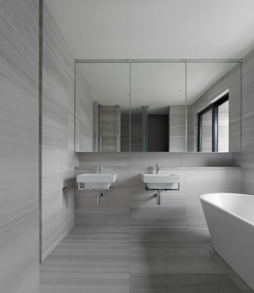 Дизайн ванны в серых тонах (66 фото)