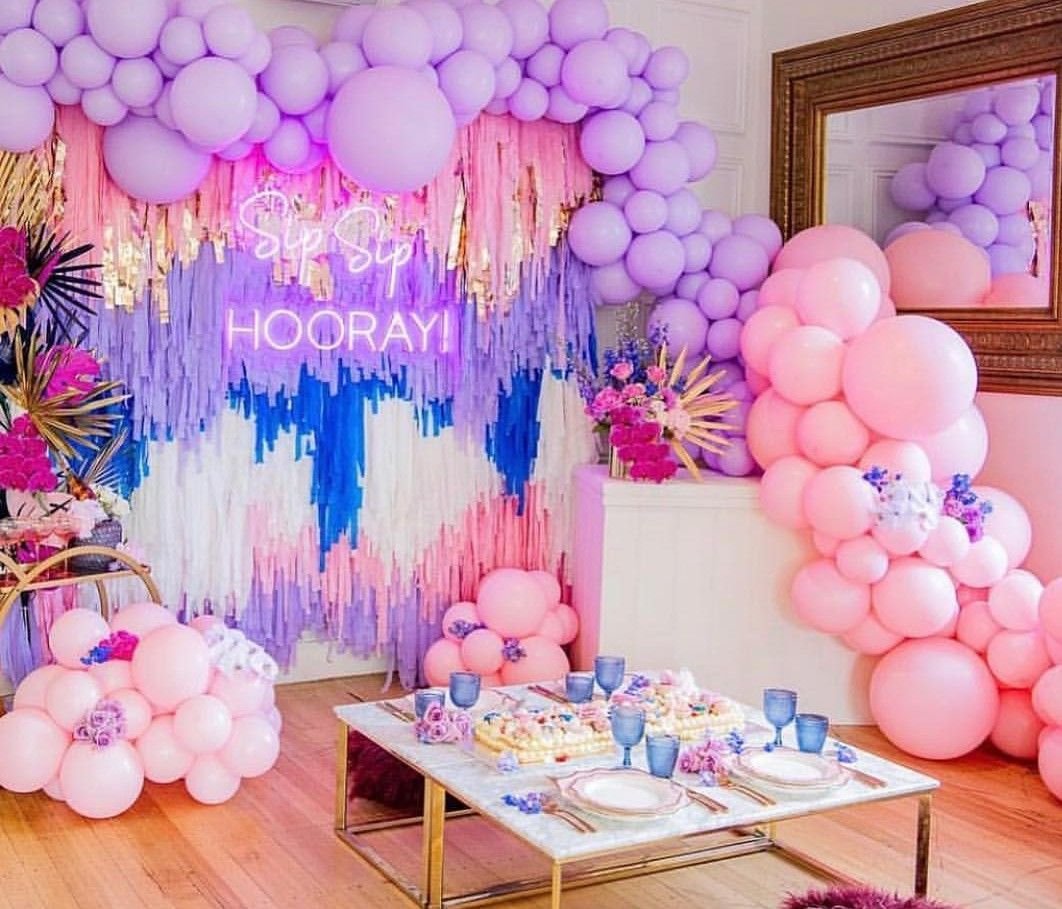 Как красиво украсить комнату на день рождения