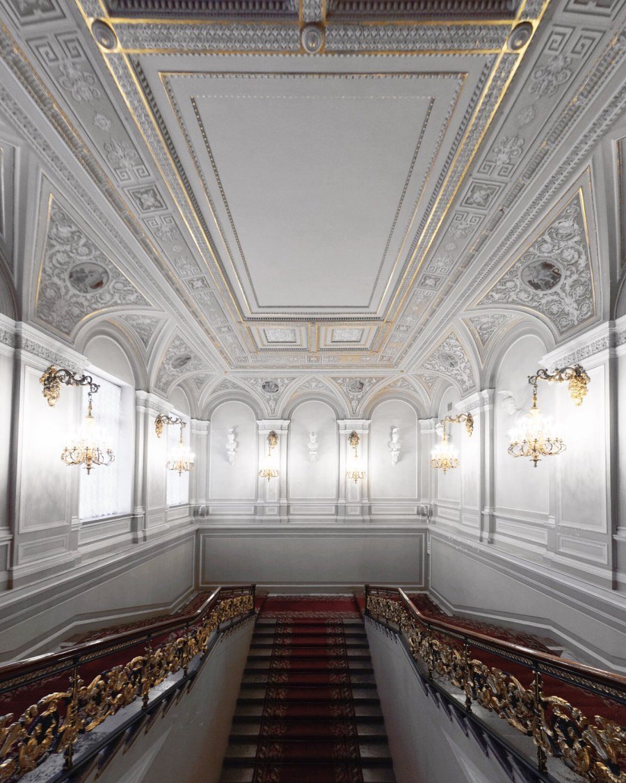 Мариинский дворец Санкт-Петербург помпейский зал