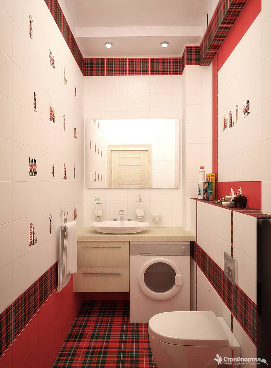 Декор туалета маленького размера